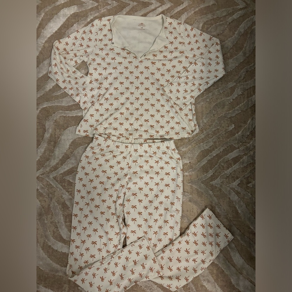 Roller Rabbit x Faherty Palms Pajama Set - size xs